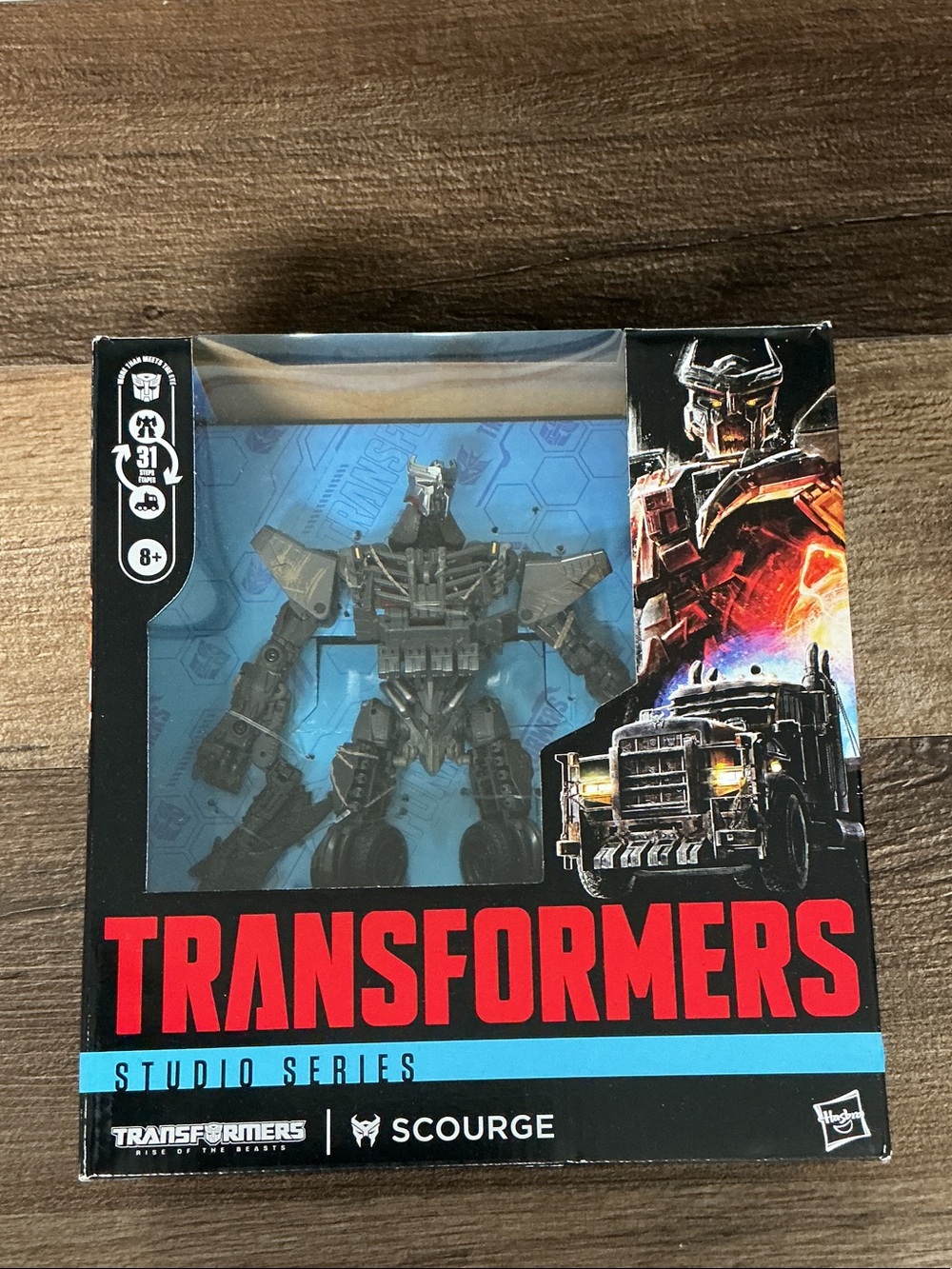 Transformers Toys Studio Series Rise of the Beasts Scourge 8.5 in. Figure
